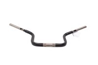 Handlebars 25.4mm black knurled custom Harley-Davidson...