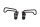 Bagageholder, sidebagagebærer, gummipude højre Yamaha XJR 1300 RP02 99-01