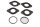 Ansaugstutzen Dichtung Satz Vergasergummi Honda CB 750 Seven Fifty RC42 92-03