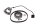 Generatorplatta, kilremskiva, regulator, hållare BMW R 1100 R 259 0407 95-01