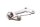 Rear right footrest assembly, passenger seat bracket Yamaha XJR 1300 RP02 99-01