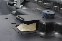 Bænkbetræk, skammel, quiltning, stropper, kantbånd Triumph Scrambler 865 EFI 09-09
