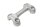 Collier de serrage triple pour guidon argenté Triumph Street Triple 675 R D67LD/R 09-11