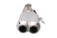 Scudo termico per silenziatore di scarico a doppio tubo Ducati Monster 1100 Evo 13-13