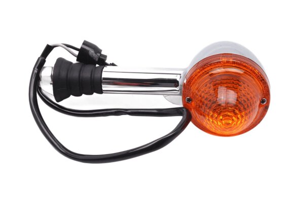 Forreste højre blinklys, orange lampe, belysning Triumph Thruxton 865 EFI 14-14
