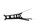 Support de plaque dimmatriculation arrière, fixation sur le cadre Honda CBR 650 RA E-Clutch 24-24