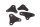 Motorfäste monteringsplatta ram horn Honda CB 750 Seven Fifty RC42 92-03