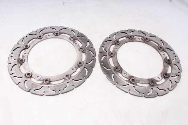 Bremseskiver for, venstre og højre, boret BMW K 1200 S K40 K12S 0581 05-08