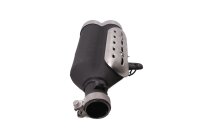 Auspuff Endtopf Hitzeschutz Doppelrohr Hitzeschild Triumph Scrambler 400 X 25-25
