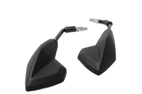 Set di specchietti retrovisori sinistro e destro, montaggio sul manubrio. Kawasaki Z 900 B 17-17