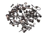 Screw set for fairing, frame, and remaining fastenings...
