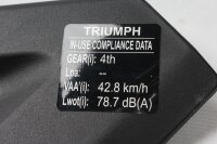 Kettenschutz Ritzelabdeckung Hinterradantrieb Triumph Scrambler 400 X 25-25