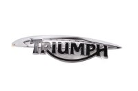 Tunnus, tankin katteen teksti, oikea Triumph Speedmaster...