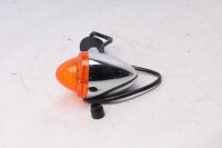 Vasen etu krominen pyöreä oranssi vilkku Triumph Thruxton 865 EFI 14-14