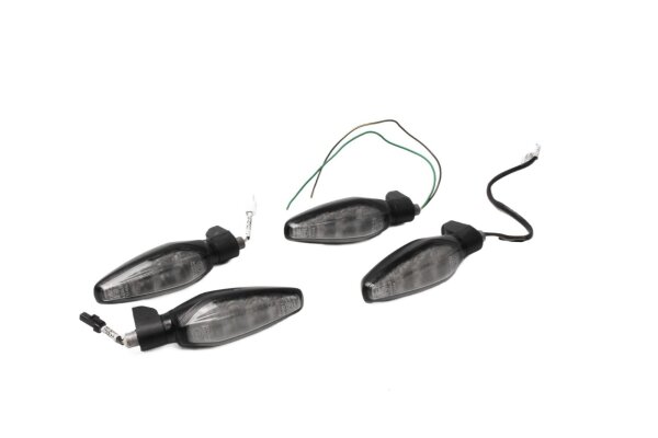 Conjunto de indicadores LED tintados delanteros y traseros izquierdo y derecho Triumph Scrambler 400 X 25-25