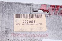 Rear lowering kit with tension strut, type approval ABE...
