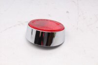 Éclairage œil de chat à réflecteur rouge rond Triumph Bonneville 800 T100 05-05