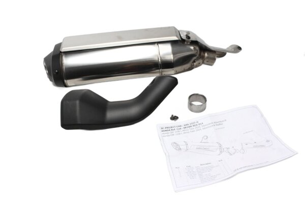 Udstødningsdæmper Honda CRF 1100 LDA Africa Twin DCT ES 24-24