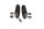 Passenger footrest set rear left right rubber Yamaha XJR 1300 RP02 99-01