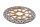 Front drilled brake disc, 4.5mm brake system Aprilia RST 1000 Futura PW 01-04
