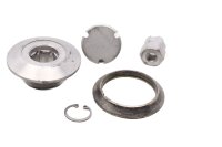 Axle nut, clamping screw, retaining ring, axle Aprilia...