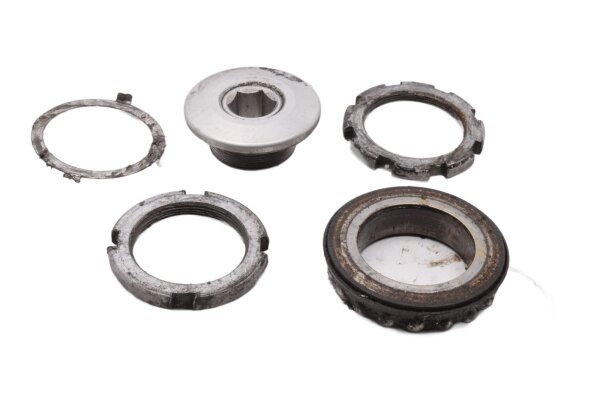 roulements de direction, té de fourche supérieur, contre-écrou Aprilia RST 1000 Futura PW 01-04
