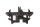 Supporto faro carenatura anteriore BMW K 1200 R Sport K12R K43HV 0585 07-08
