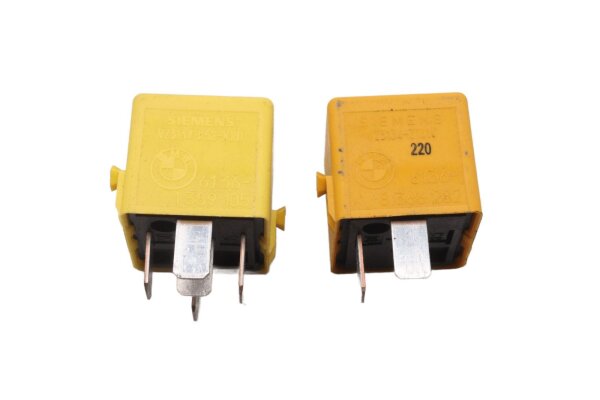 Siemens gult elektrisk relæ, bilrelæ BMW R 1100 S 259 0422 R2S 98-05