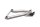 Reposapiés trasero izquierdo para pasajero BMW R 1100 S 259 0422 R2S 98-05