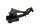 Vasemmanpuoleisen katteen rungon sarvet BMW K 1200 R Sport K12R K43HV 0585 07-08