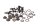 Remblokken schroevenset montage voorzijde BMW R 1100 S 259 0422 R2S 98-05