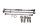 Kit de vis pour cadre, kit de montage, vis BMW R 1100 S 259 0422 R2S 98-05