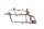 Gepäckträger Kofferhalter Gepäckbrücke hinten Honda GL 1100 Goldwing SC02 80-83