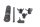 Gearshift forks, shift drum, shift linkage Honda GL 1100 Goldwing SC02 80-83
