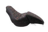 Comfort-penkki, kaksoisistuin, askelma Harley-Davidson...