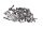 Juego de tornillos para motor, cabeza hexagonal BMW R 1200 R R1ST K27 0378 07-10