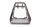 Portaequipajes, soporte para alforjas, soporte trasero para baúl BMW R 1100 GS 259 0409 93-99