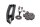 Jakoketjun ohjaimen kiristimen ohjainkiskon hammaspyörä BMW R 1100 GS 259 0409 93-99