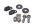 Halterungssatz Hauptscheinwerfer Schrauben BMW R 1200 R R1ST K27 0378 07-10