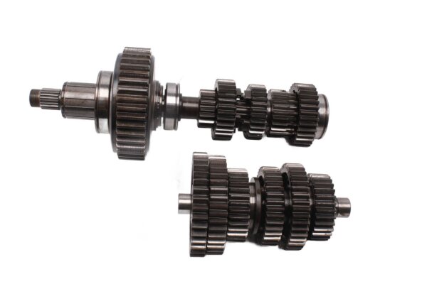 Albero del cambio, tamburo di selezione, ingranaggi, completo Honda GL 1100 Goldwing SC02 80-83