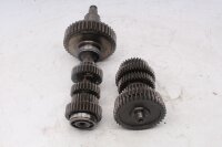 Albero del cambio, tamburo di selezione, ingranaggi, completo Honda GL 1100 Goldwing SC02 80-83