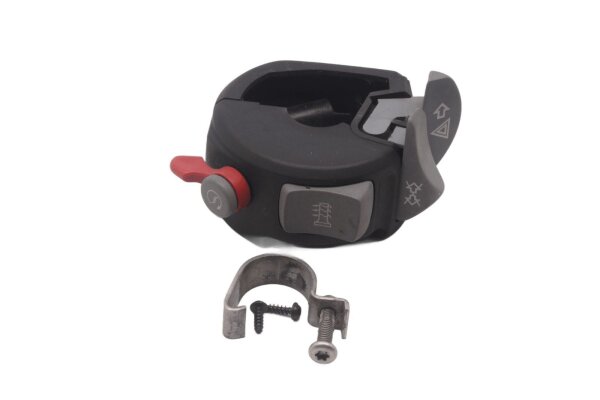 Interruptor del manillar derecho para las luces de emergencia y los puños calefactables. BMW R 1200 R R1ST K27 0378 07-10