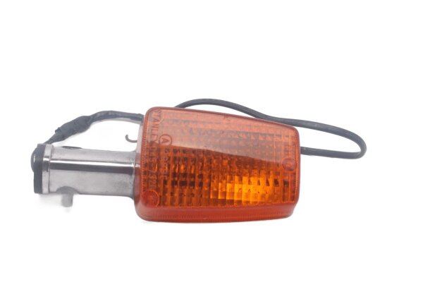 Clignotant avant droit, orange, boîtier chromé Honda GL 1100 Goldwing SC02 80-83