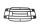 Headlight guard grille holder front light shield BMW R 1100 GS 259 0409 93-99
