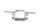 Kennzeichenhalter Chrom Halter Befestigung Honda GL 1100 Goldwing SC02 80-83