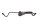 Sistema di linea della valvola di sfiato del serbatoio del carburante BMW R 1100 GS 259 0409 93-99