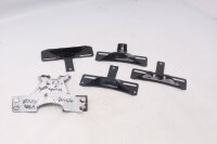 License plate holder set, reflector holder, remaining parts Harley-Davidson universell