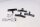 License plate holder set, reflector holder, remaining parts Harley-Davidson universell