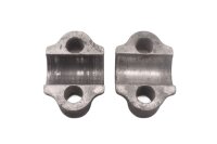 Front axle clamp, bearing block, clamping block, hub...