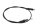Clutch cable, pull cable, clutch drive lever BMW R 1100 GS 259 0409 93-99